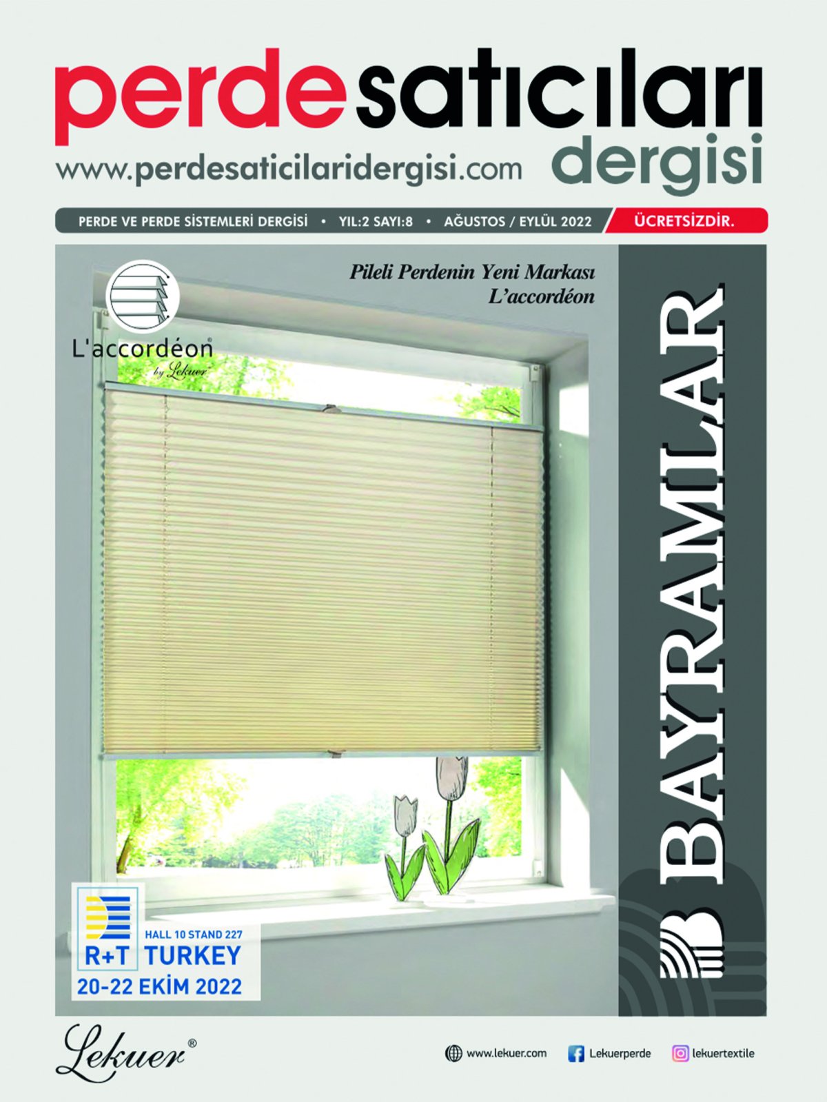 Perde Satıcıları Dergisi <br> 8. Sayısı